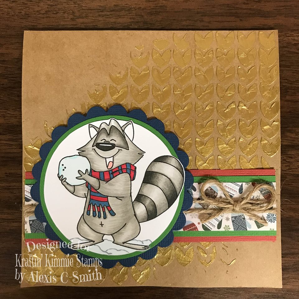 Polar Pals Raccoon - Alexis