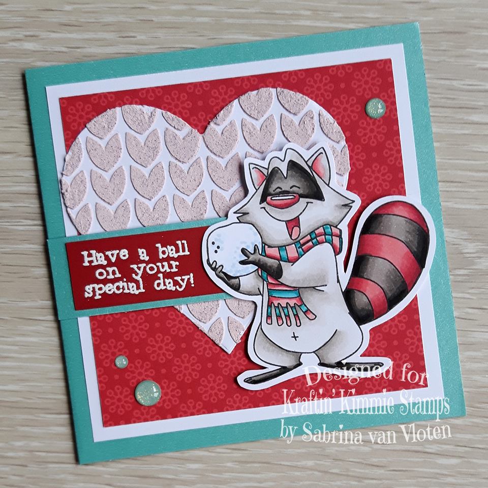 Polar Pals Raccoon - Sabrina