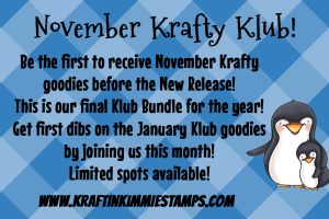 ****November 2025 Krafty Klub Bundle!