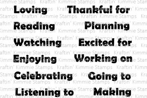 **NEW Currently Stamp Set!