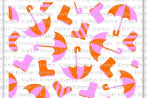 **NEW It's Raining Layering Stencil Set!