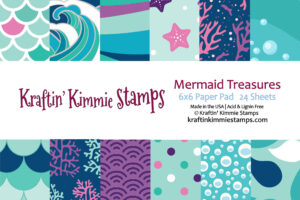 **NEW Mermaid Treasures 6x6 Paper Pack!