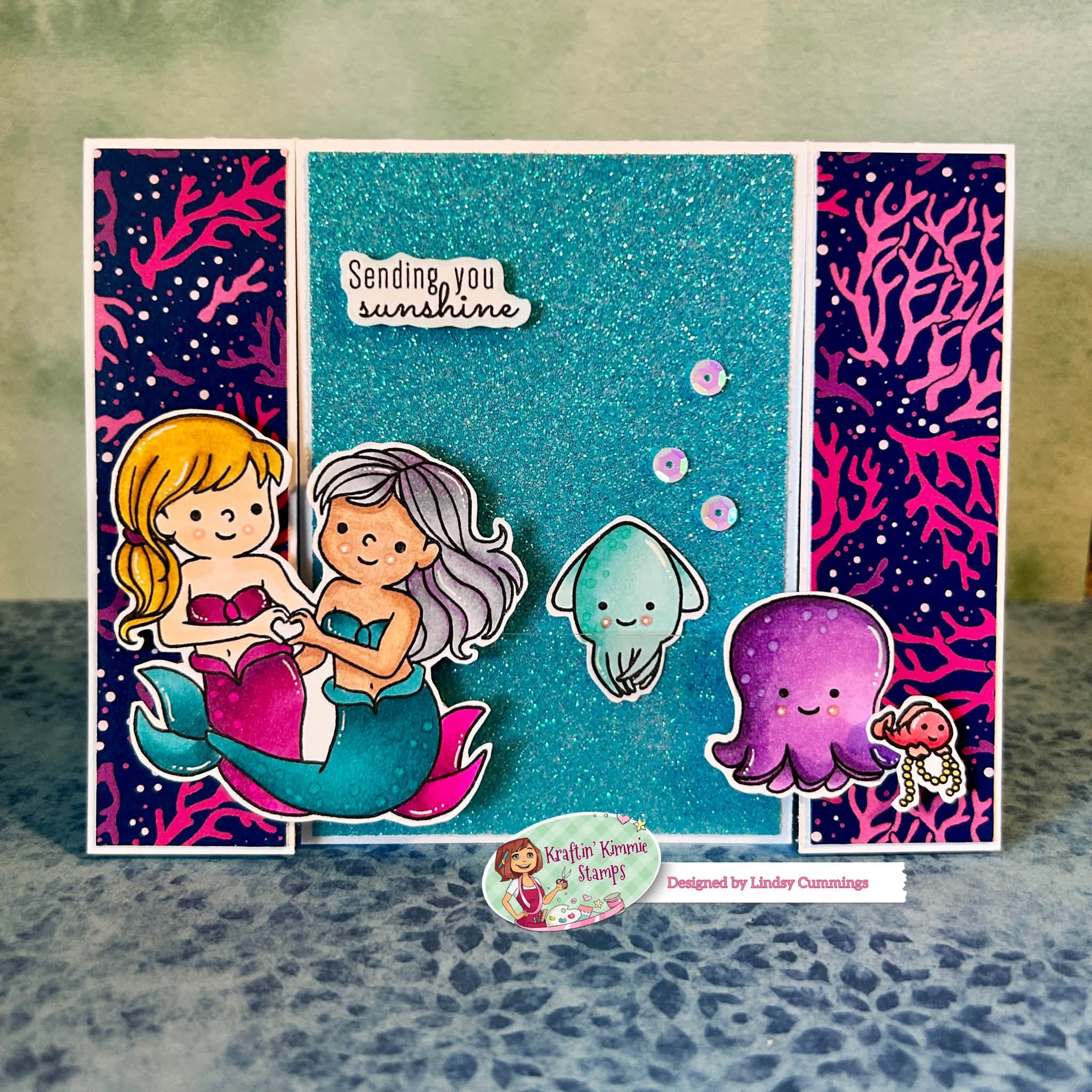 **NEW Mermaid Treasures 6x6 Paper Pack! - Image 5