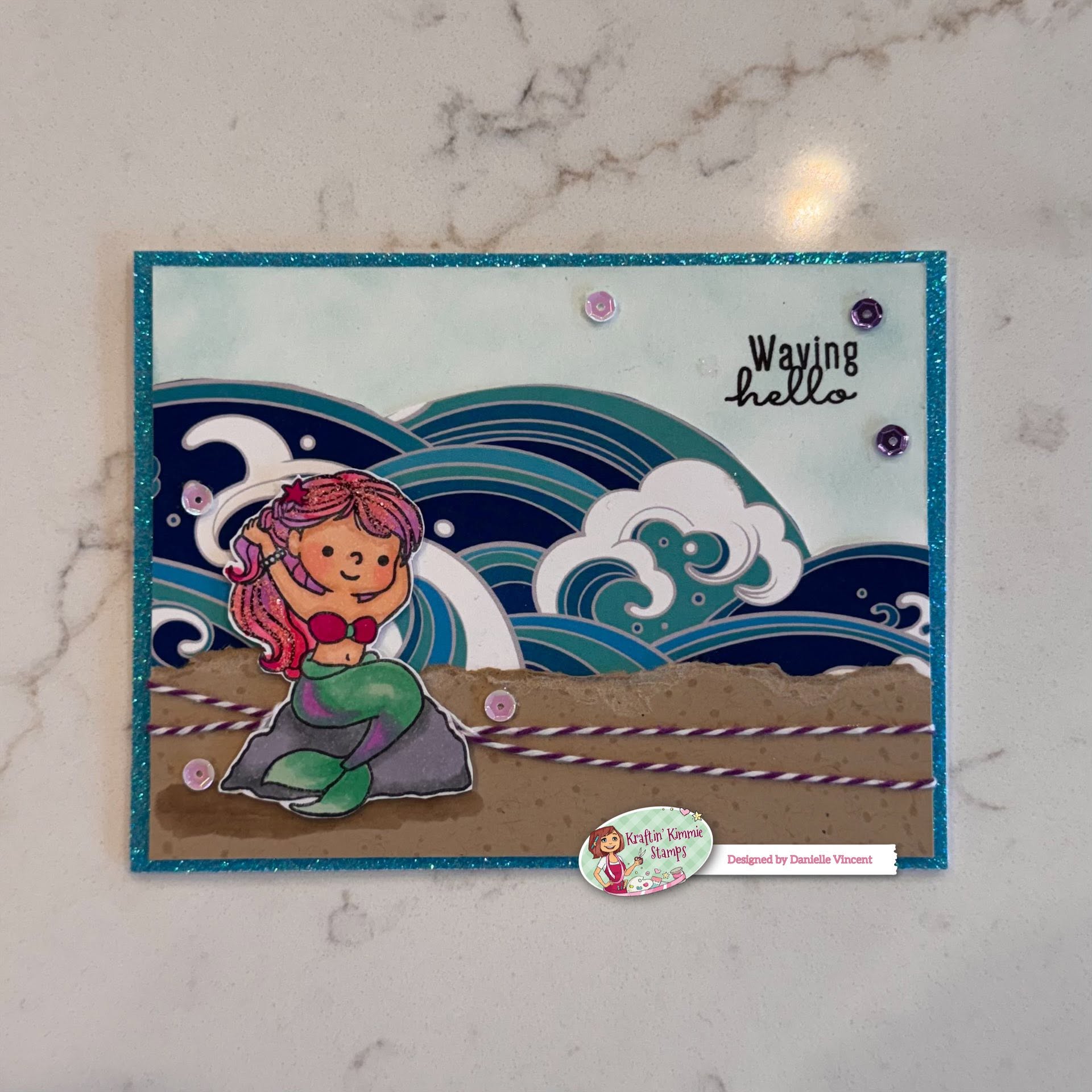 **NEW Mermaid Treasures 6x6 Paper Pack! - Image 2