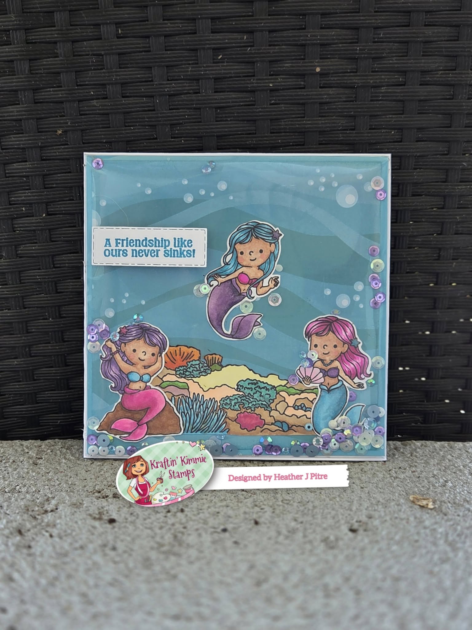 **NEW Mermaid Treasures 6x6 Paper Pack! - Image 6